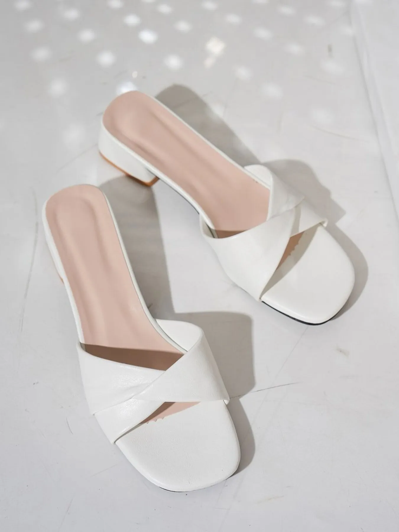 Open Toe Block Heels Sandals - Image 8