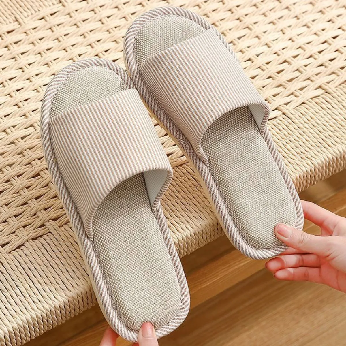 Open Toe Flats Slippers - Image 3