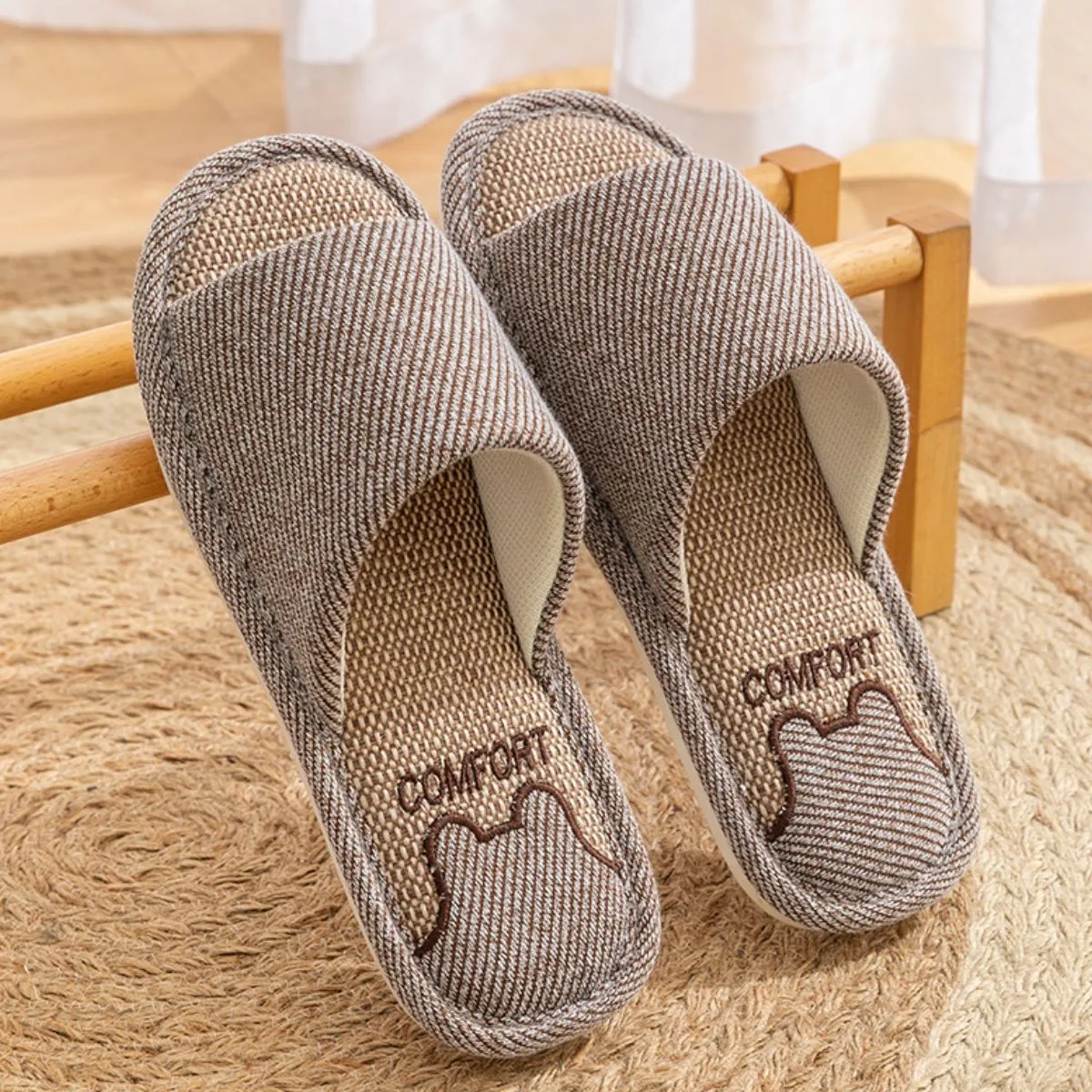 Open Toe Flats Slippers - Image 3