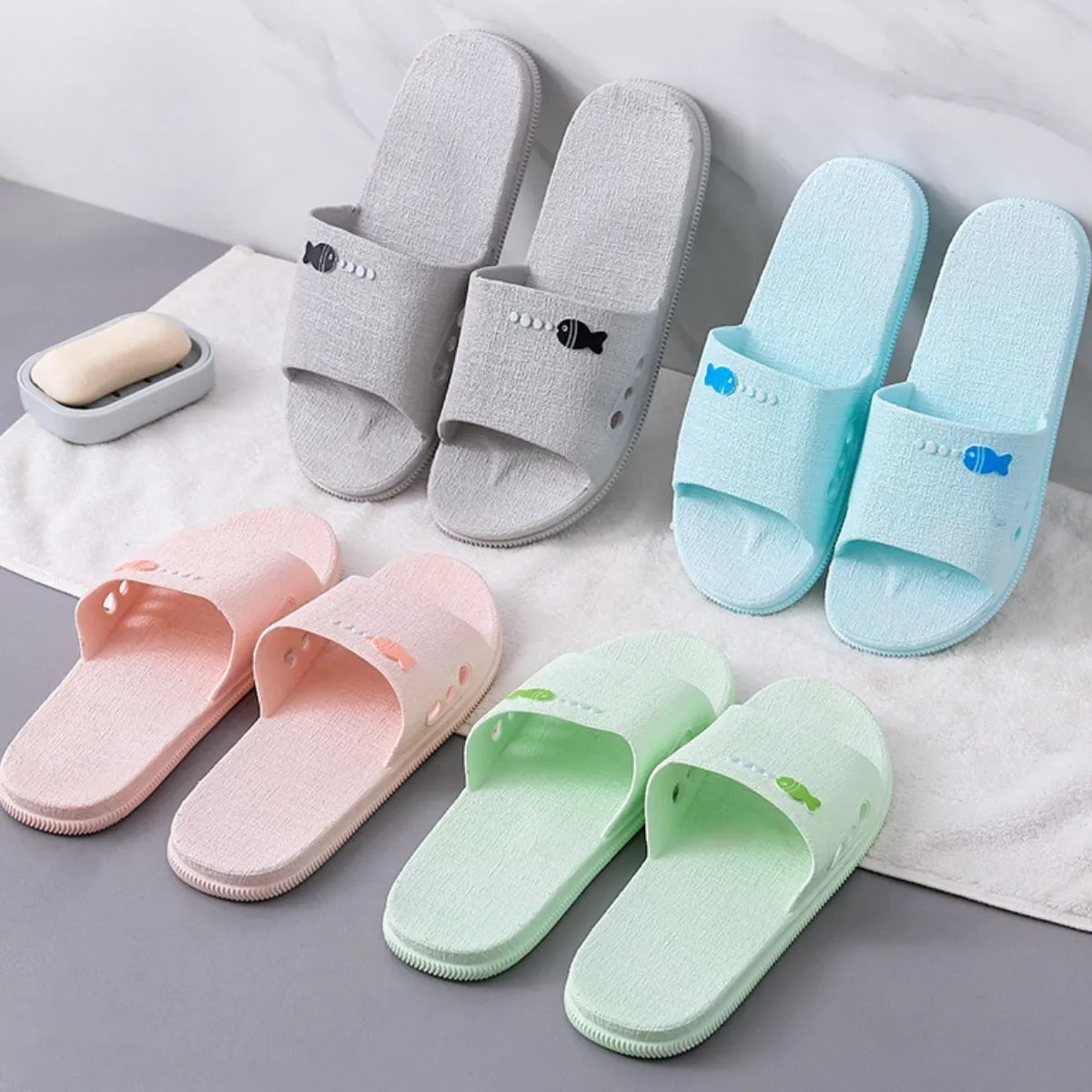Open Toe Flats Slippers - Image 3