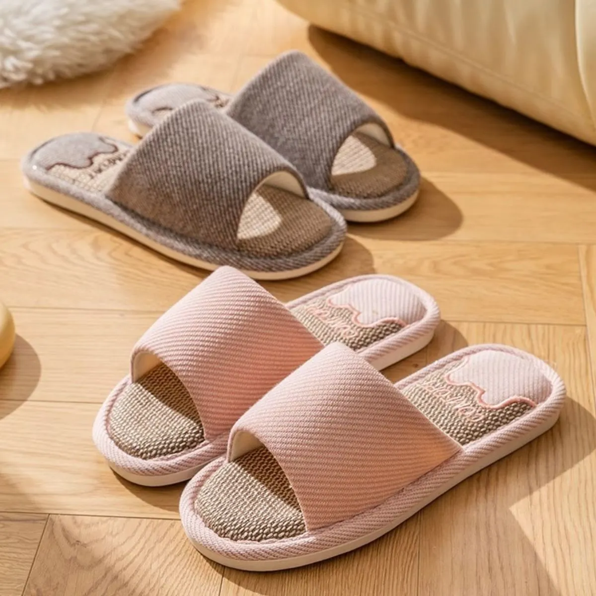 Open Toe Flats Slippers - Image 4