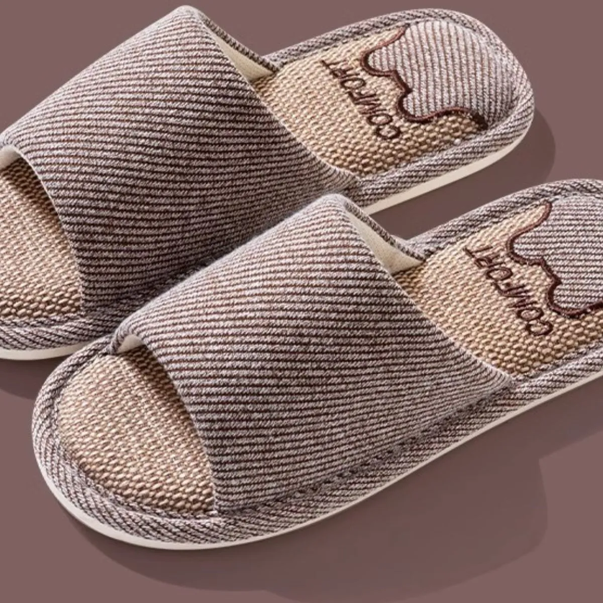 Open Toe Flats Slippers - Image 5