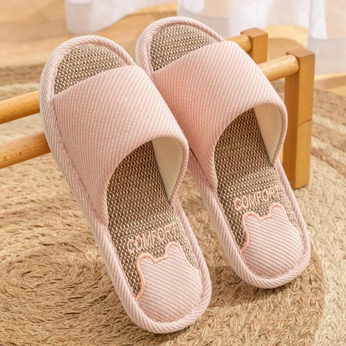 Open Toe Flats Slippers - Image 9