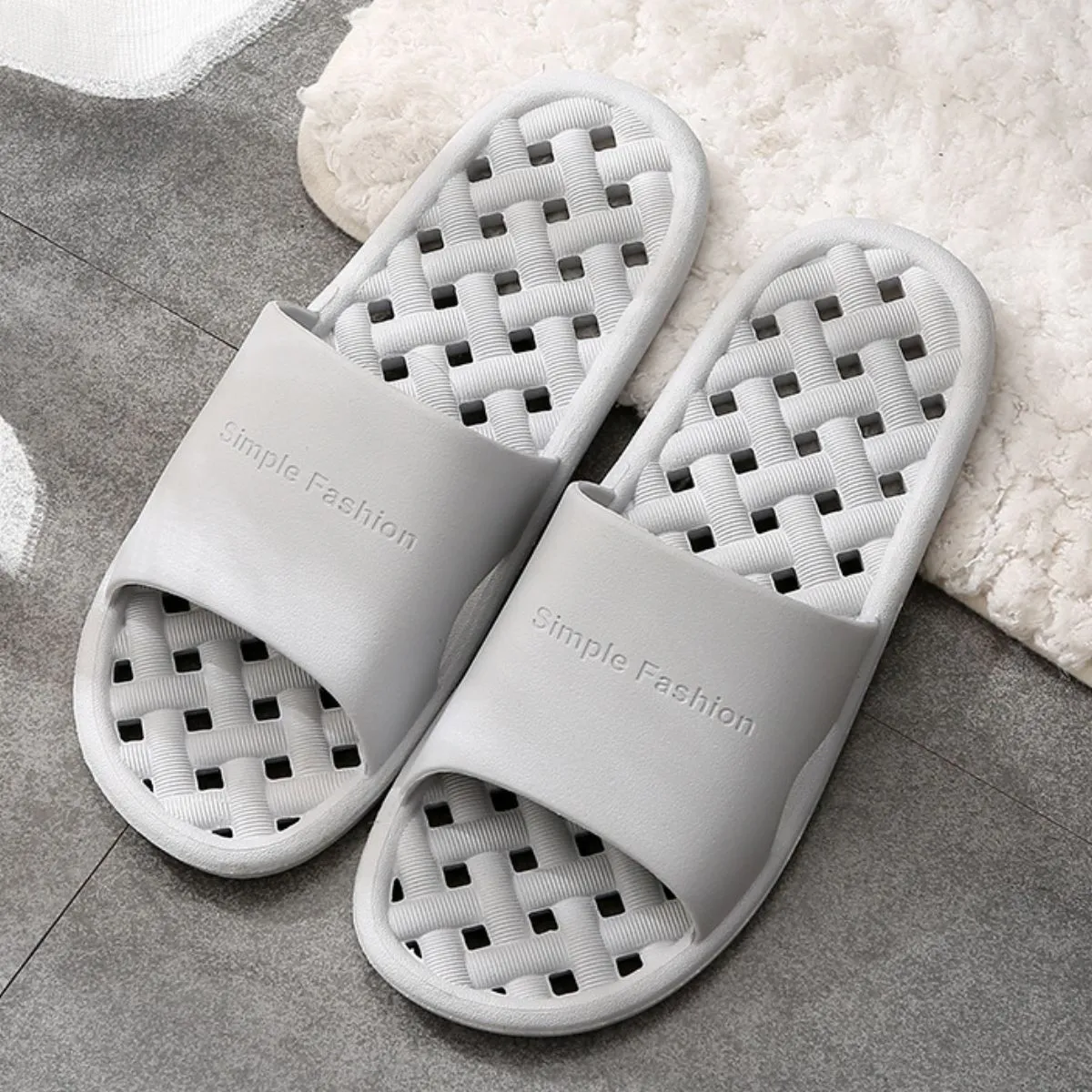 Open Toe Platform Slippers - Image 11
