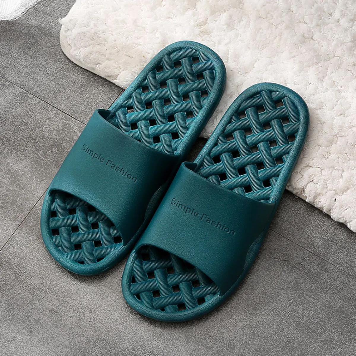 Open Toe Platform Slippers - Image 7
