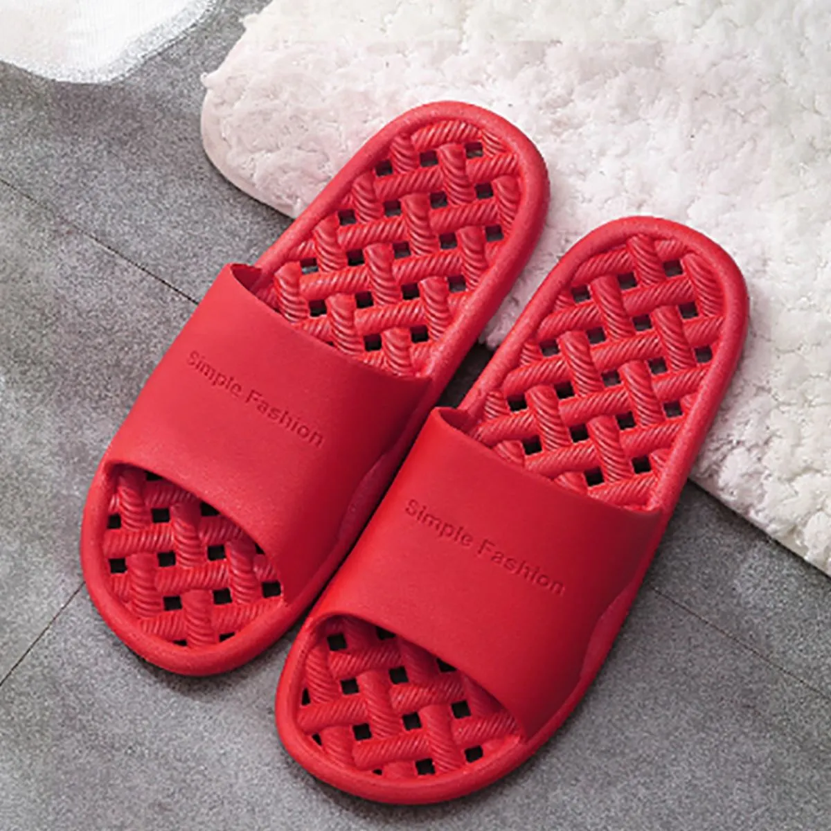 Open Toe Platform Slippers - Image 8