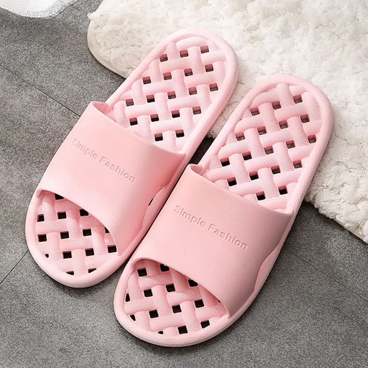 Open Toe Platform Slippers - Image 9