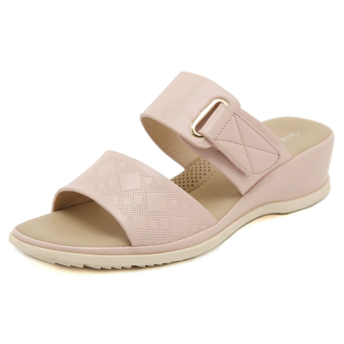 Open Toe Wedge Sandals - Image 2