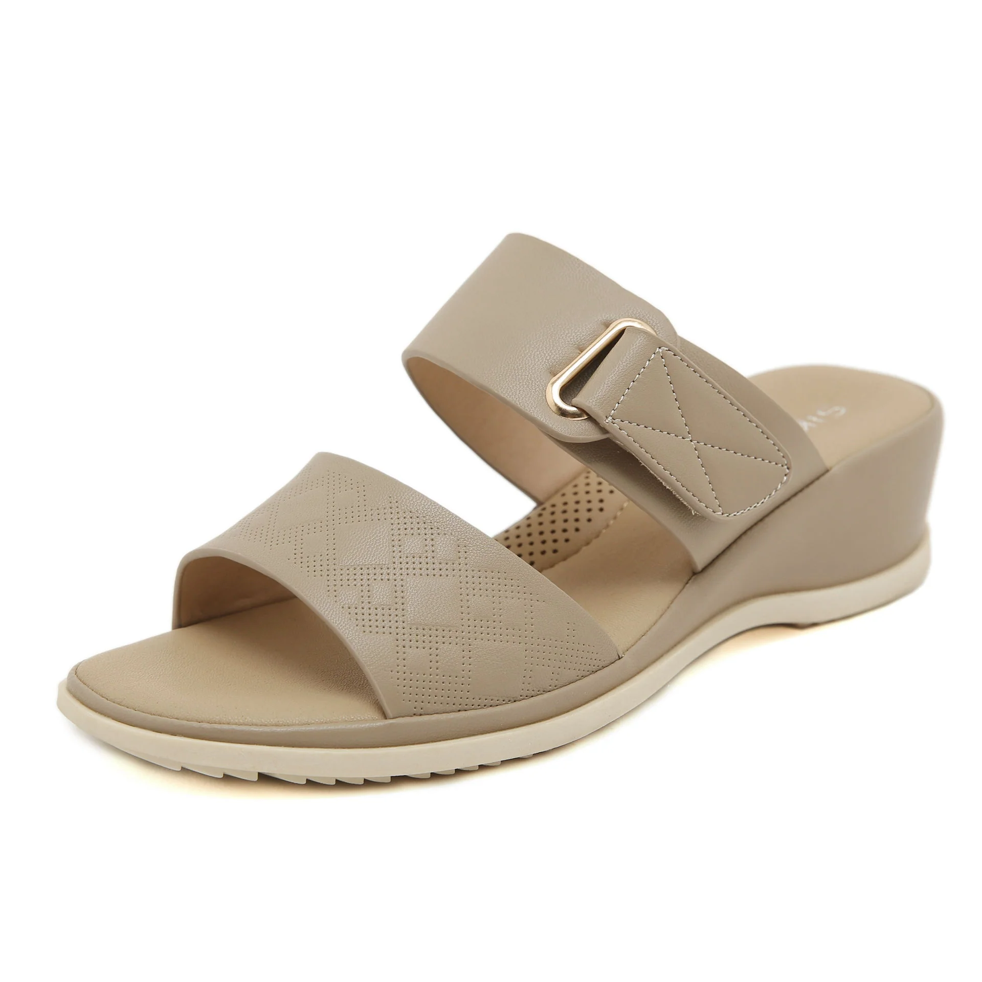Open Toe Wedge Sandals - Image 3