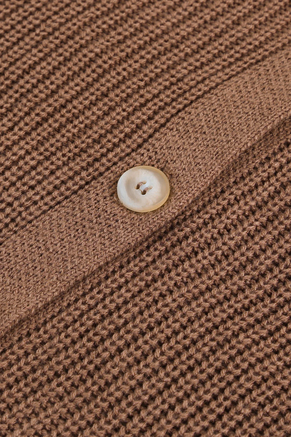 Openwork V-Neck Button Up Cardigan - Image 22