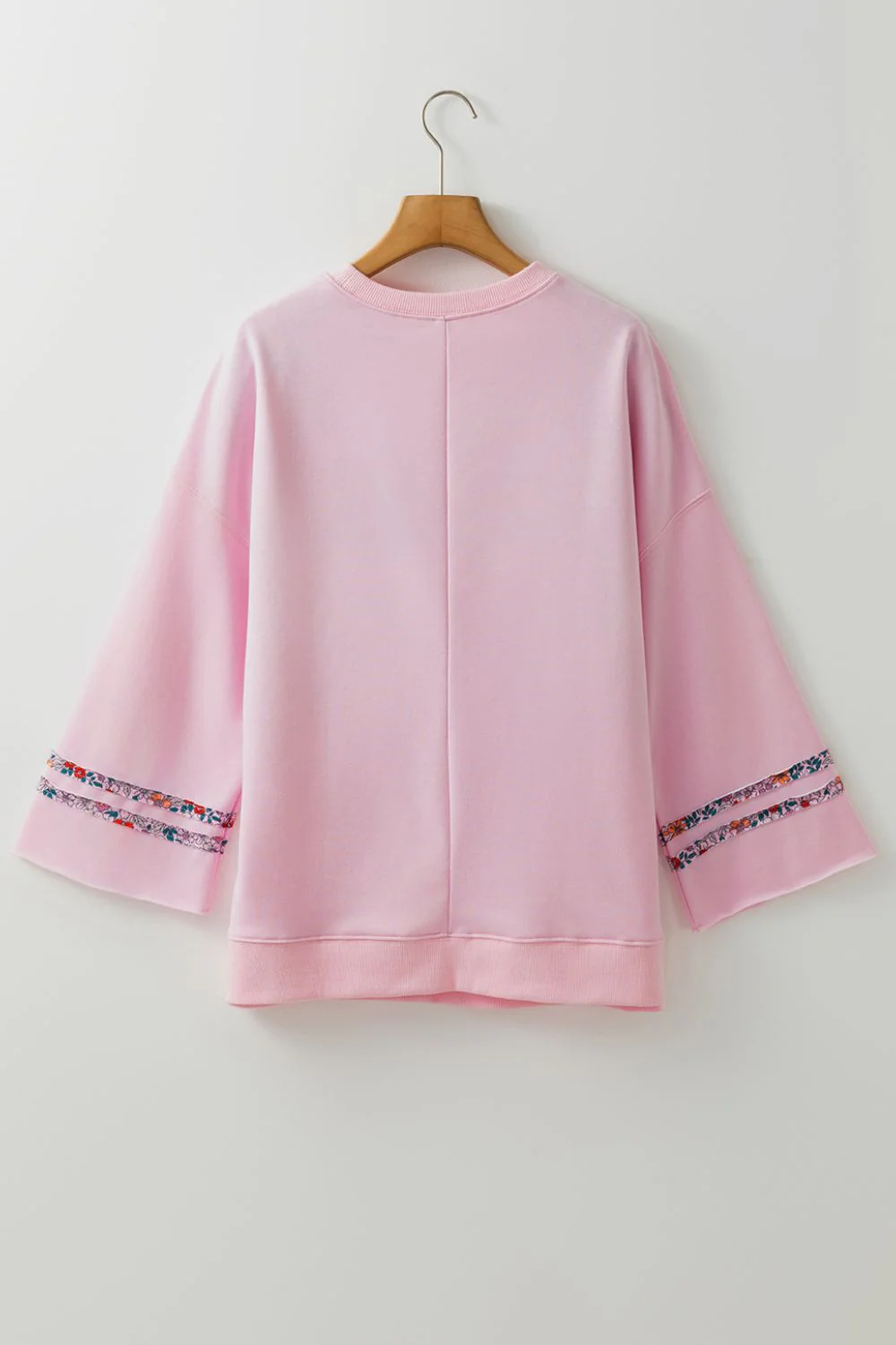 Peace Patch Round Neck Long Sleeve Top - Image 6