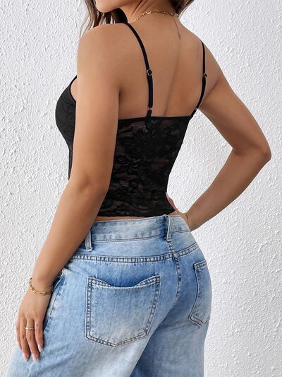 Perfee Lace Scoop Neck Cami - Image 5