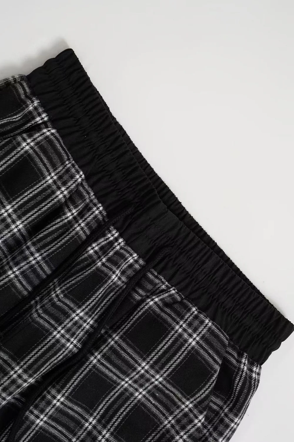Plaid Wide Leg Pants - Image 6
