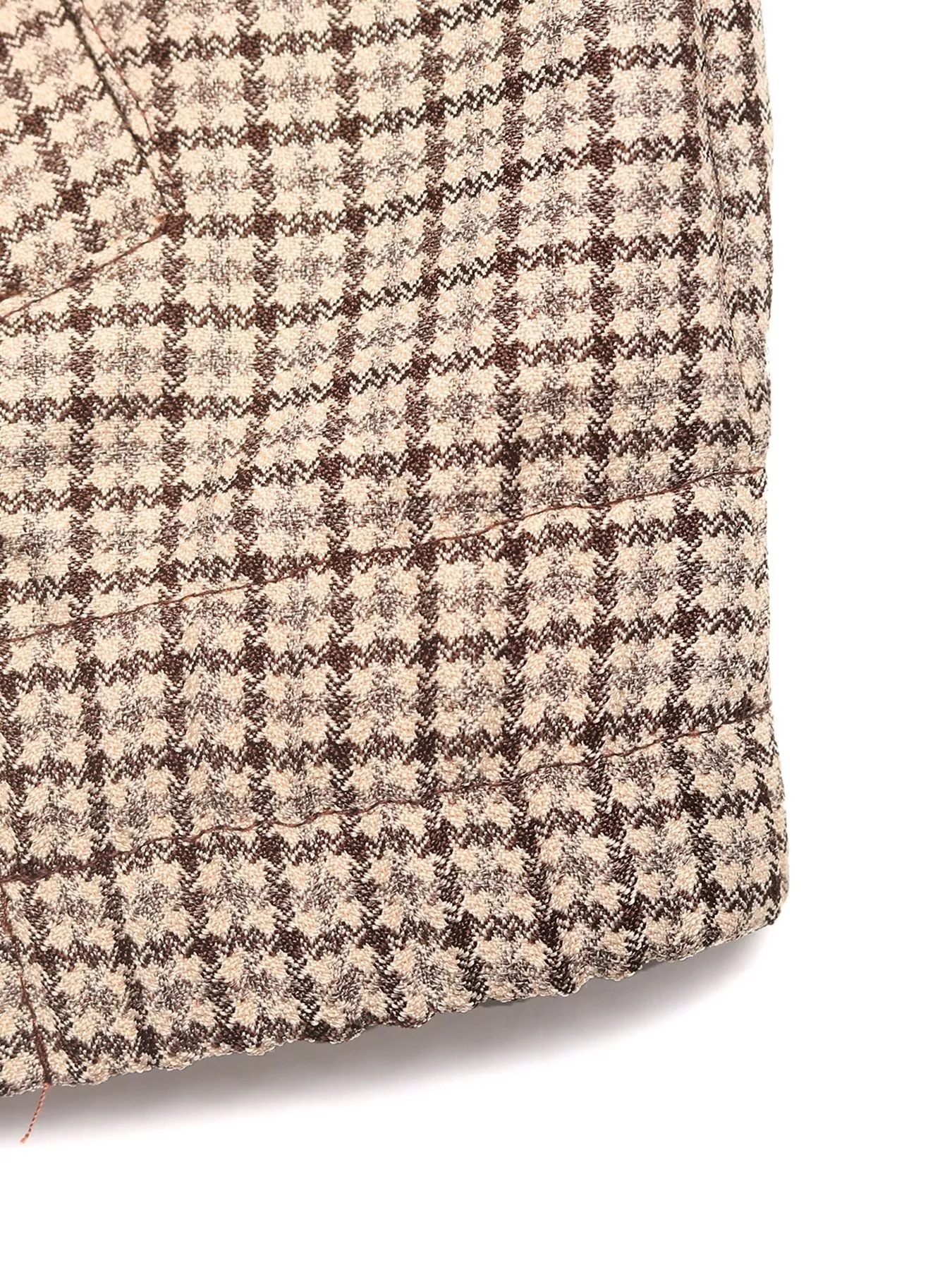 Plaid Zip Up Long Sleeve Jacket - Image 9
