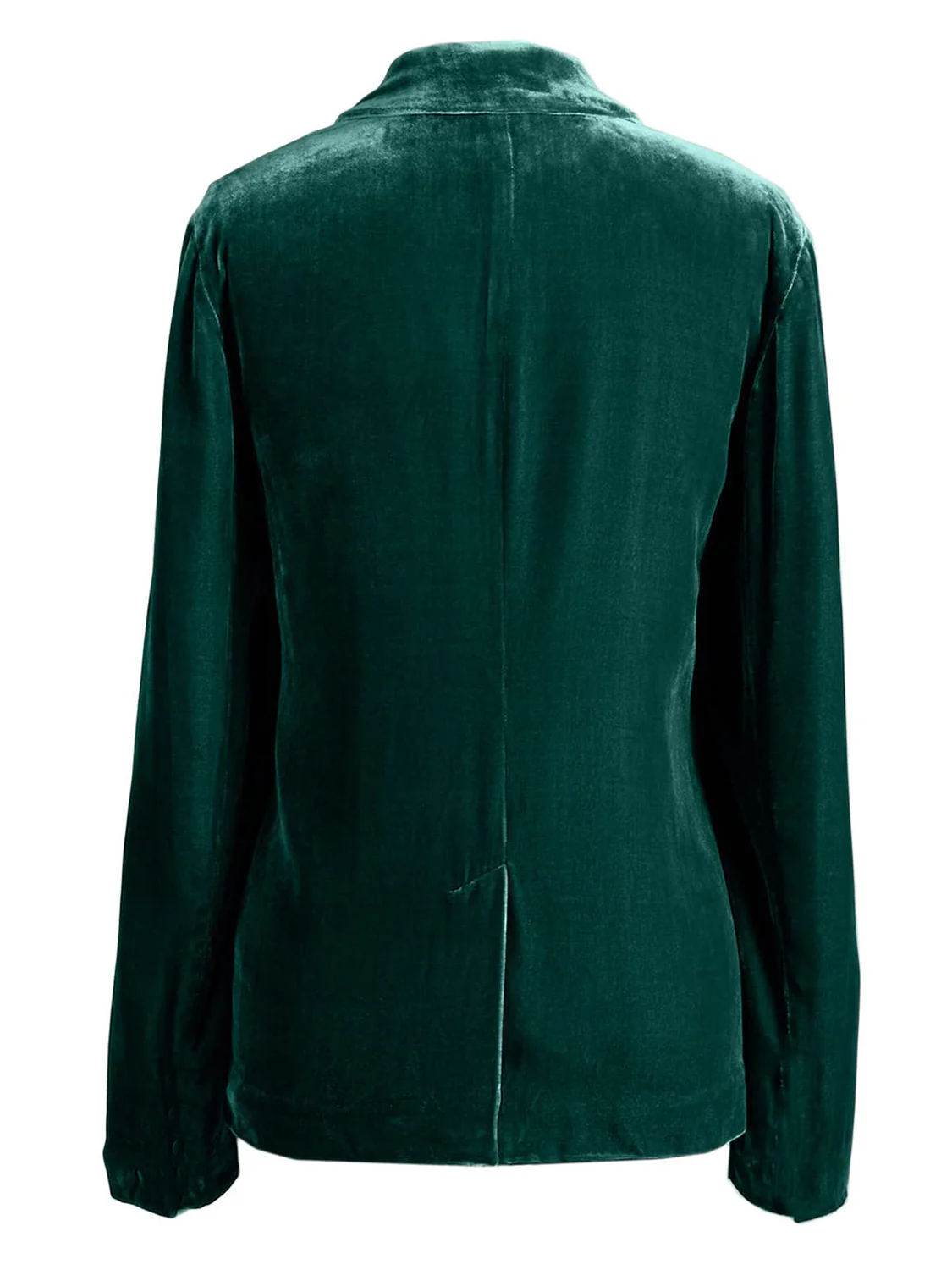 Pocketed Button Up Lapel Collar Blazer - Image 19