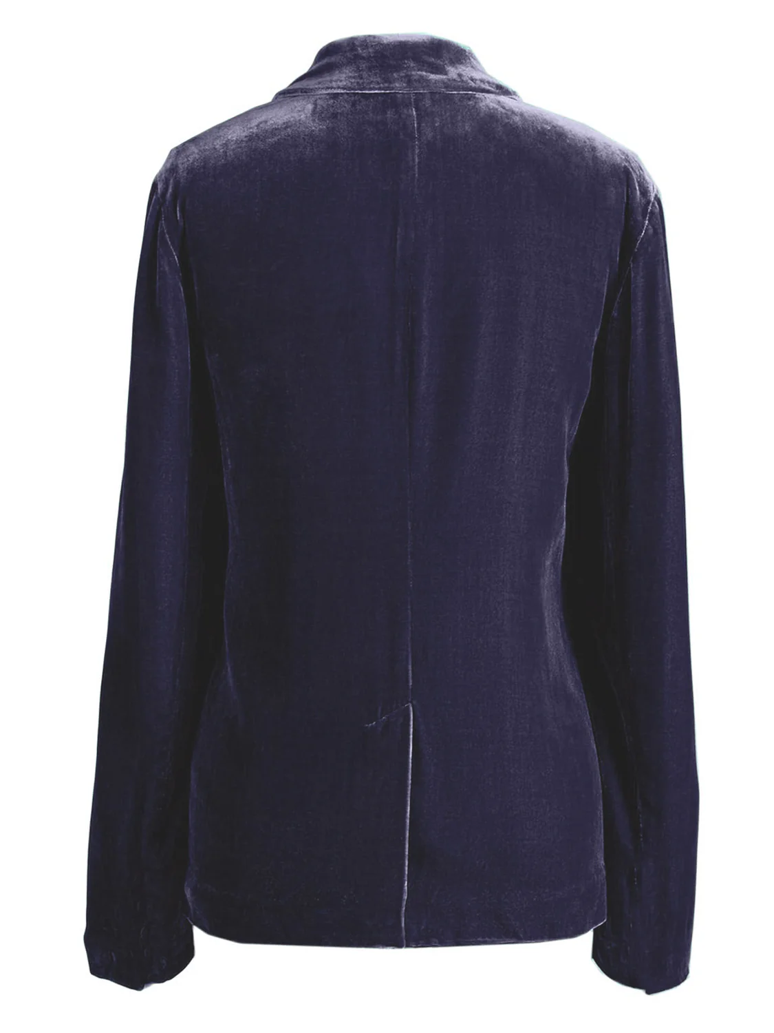 Pocketed Button Up Lapel Collar Blazer - Image 9