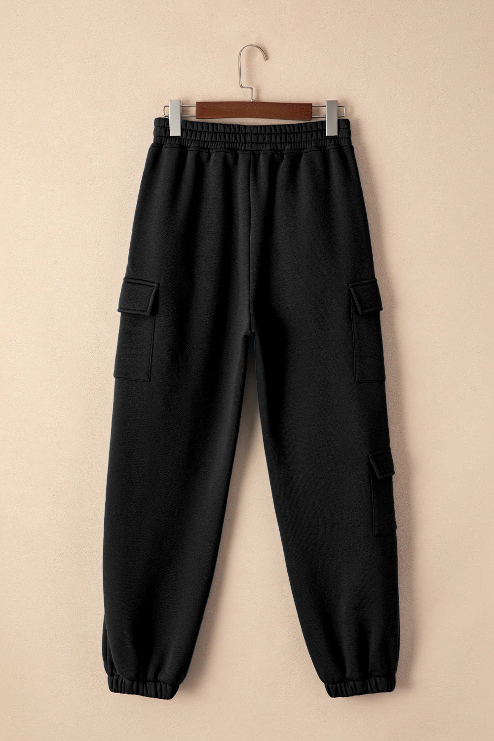 Pocketed Elastic Waist Active Joggers - Image 4