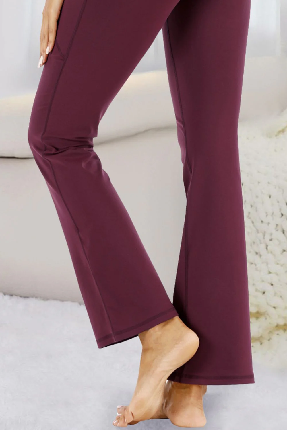 Pocketed High Waist Active Pants - Image 13