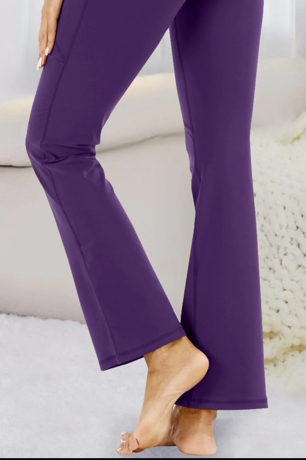 Pocketed High Waist Active Pants - Image 22