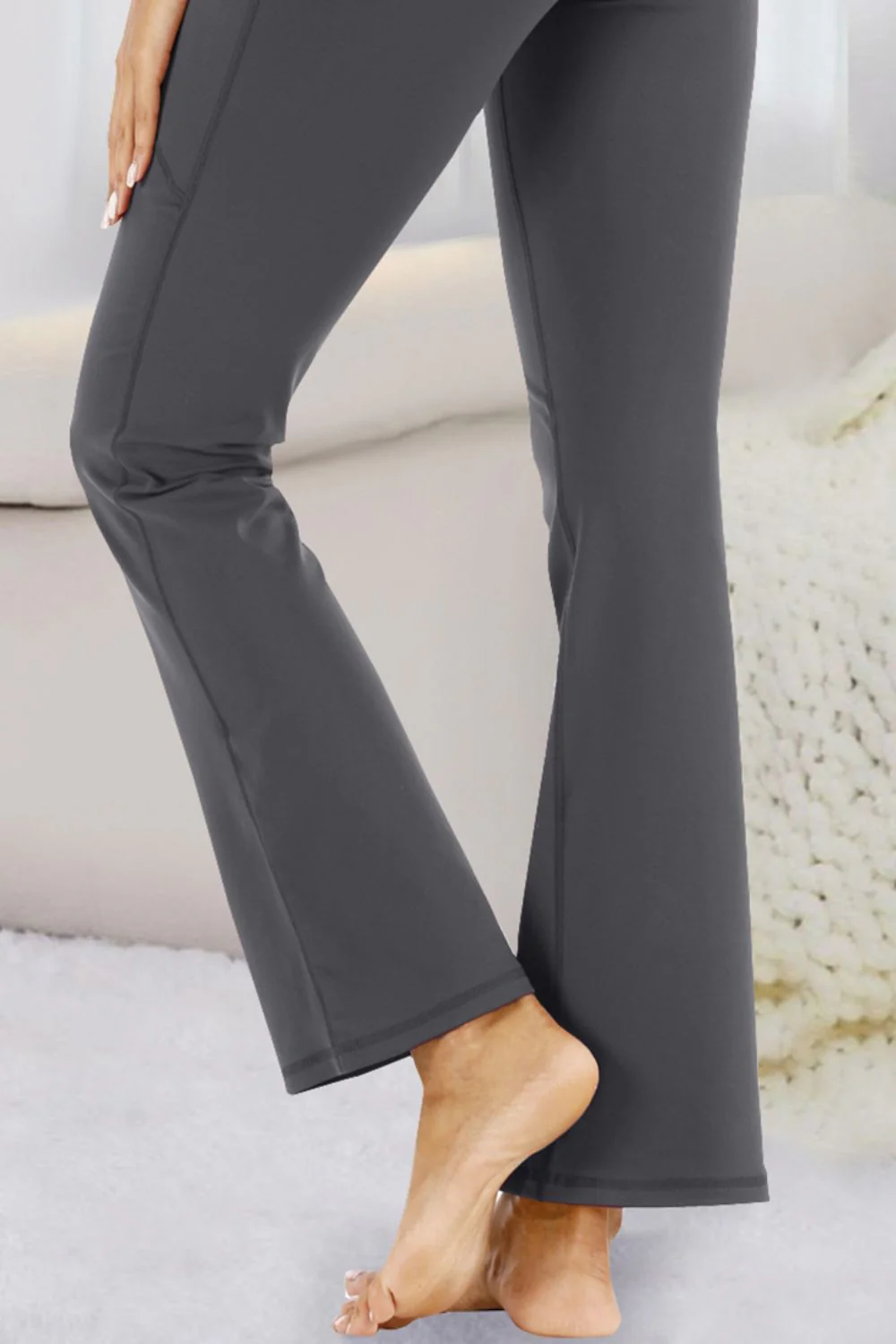 Pocketed High Waist Active Pants - Image 9