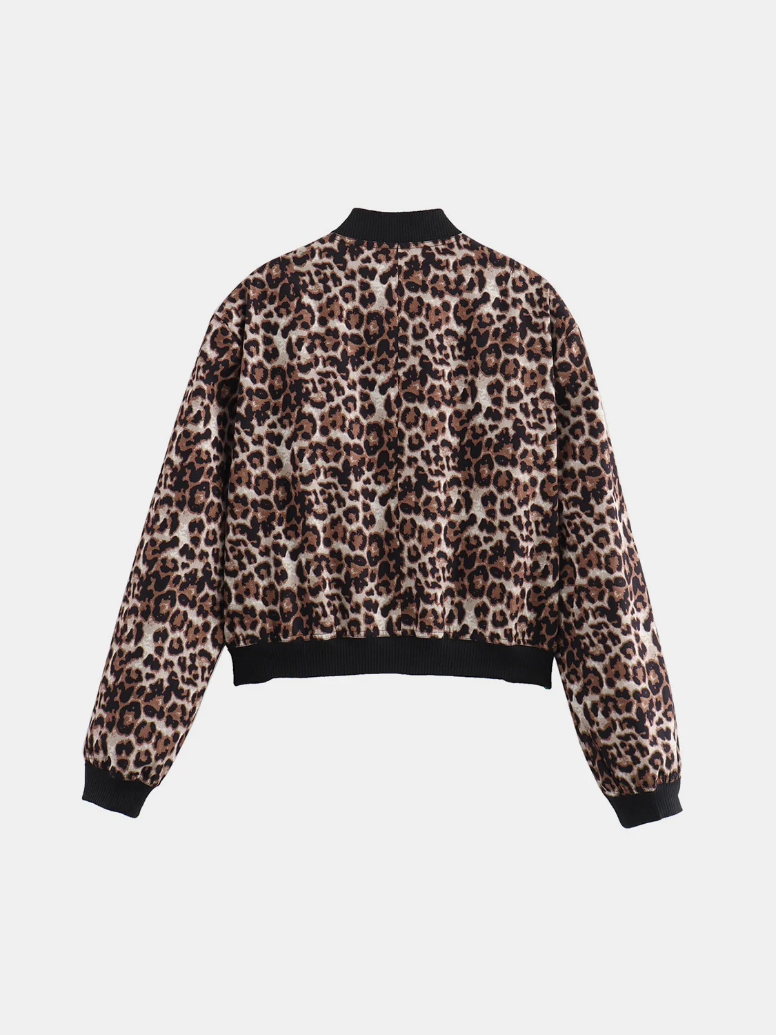 Pocketed Snap Down Baseball Collar Jacket - Image 22