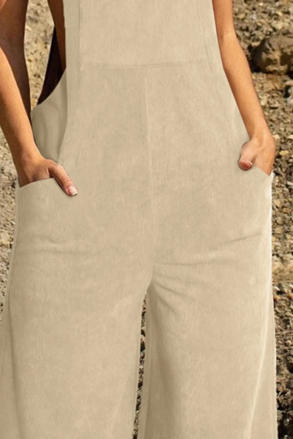 Pocketed Wide Leg Overall - Image 21
