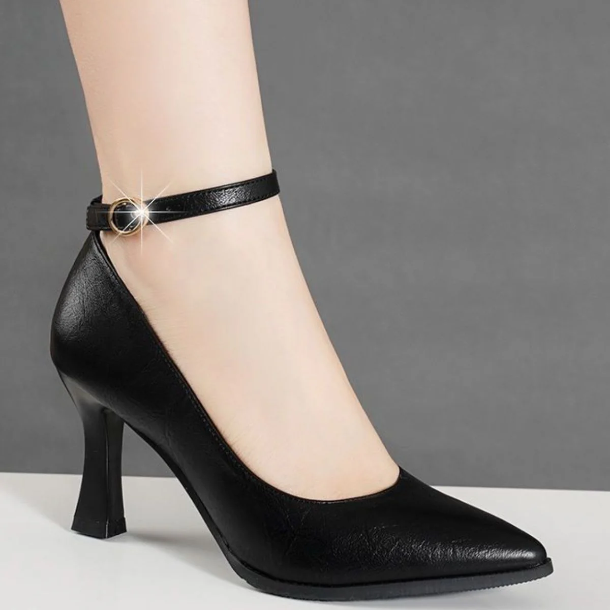 Point Toe Stiletto Pumps - Image 6