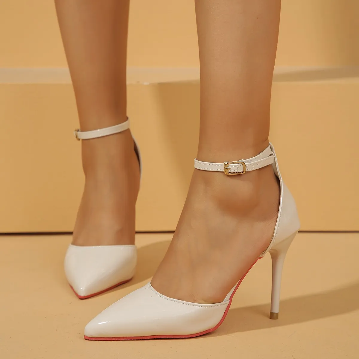 Point Toe Stiletto Pumps - Image 3