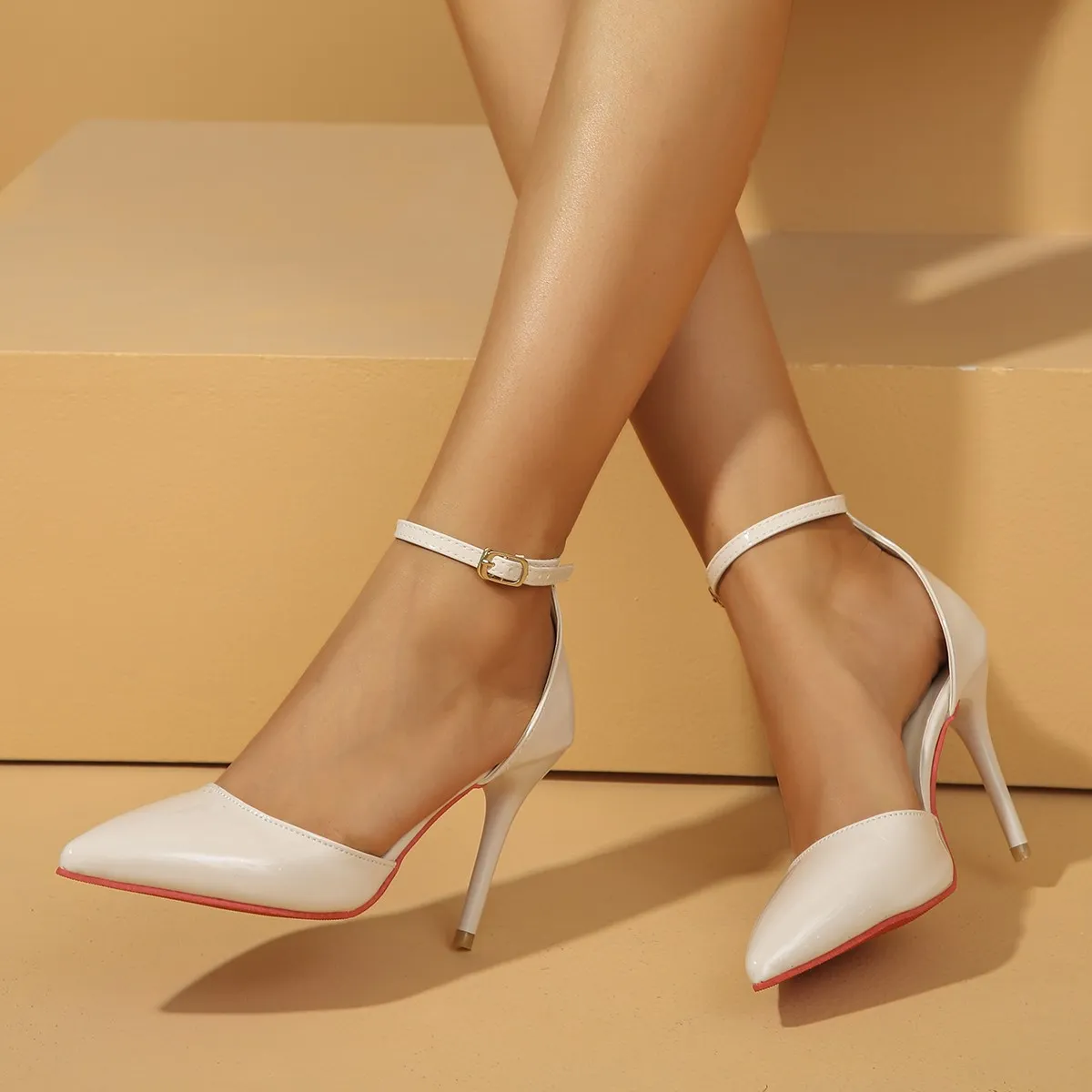Point Toe Stiletto Pumps - Image 4