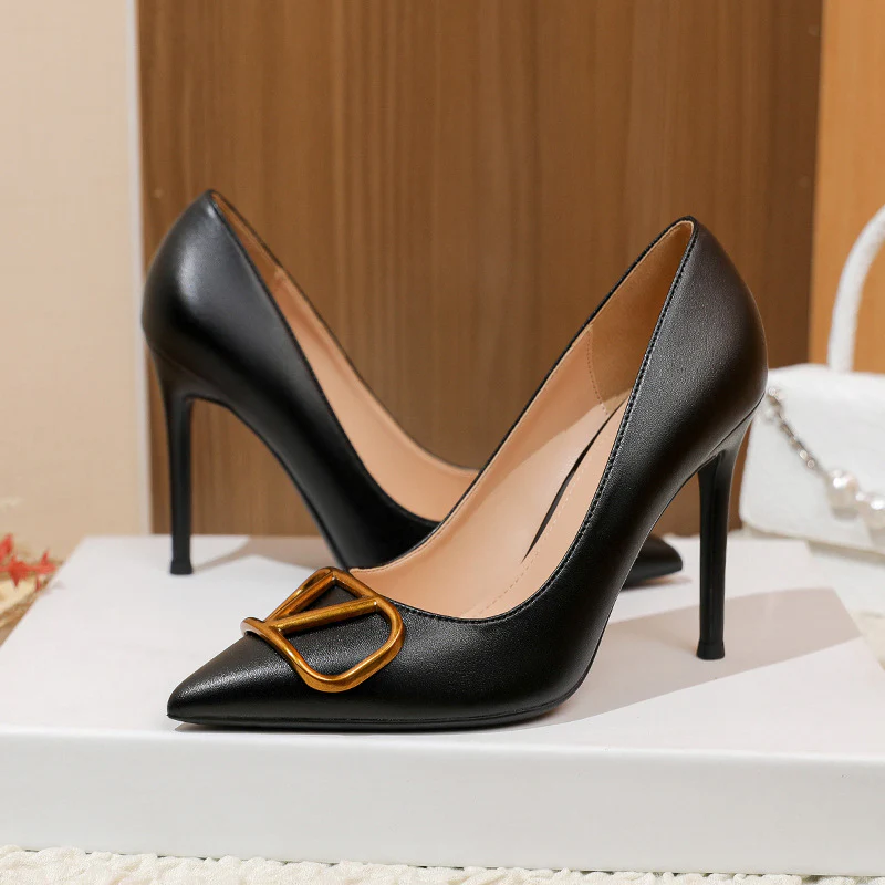 Point Toe Stiletto Pumps - Image 2