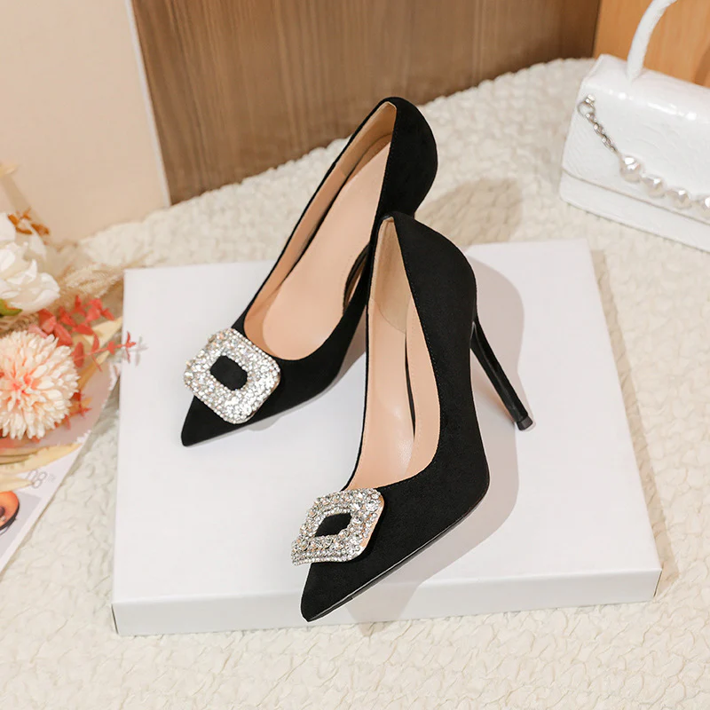 Point Toe Stiletto Pumps - Image 2
