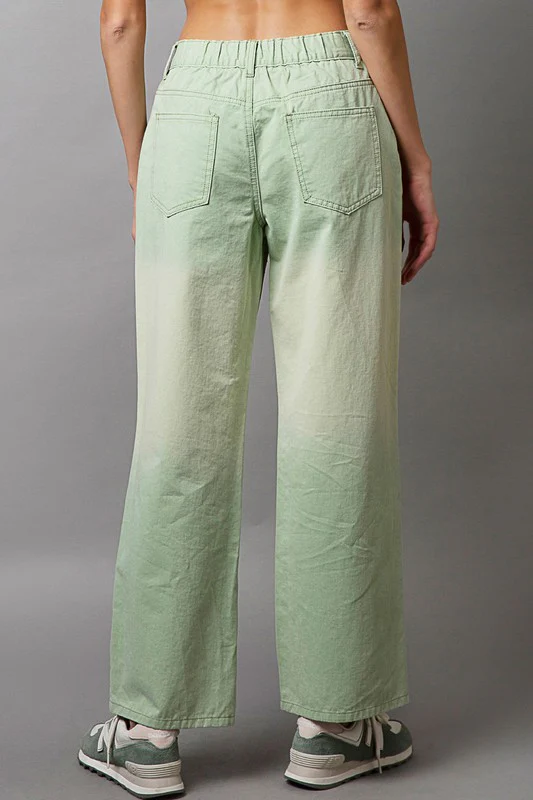 POL Embellishments Gradient Wide Leg Pants - Image 2