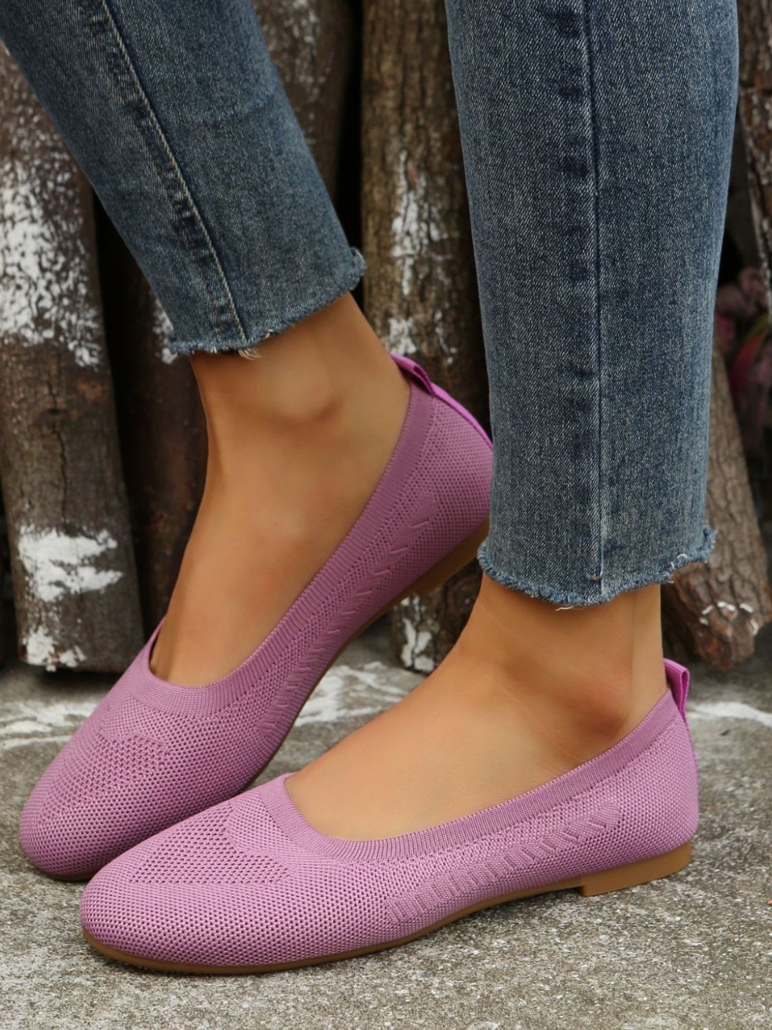 Polyester Flat Slip-Ons - Image 6