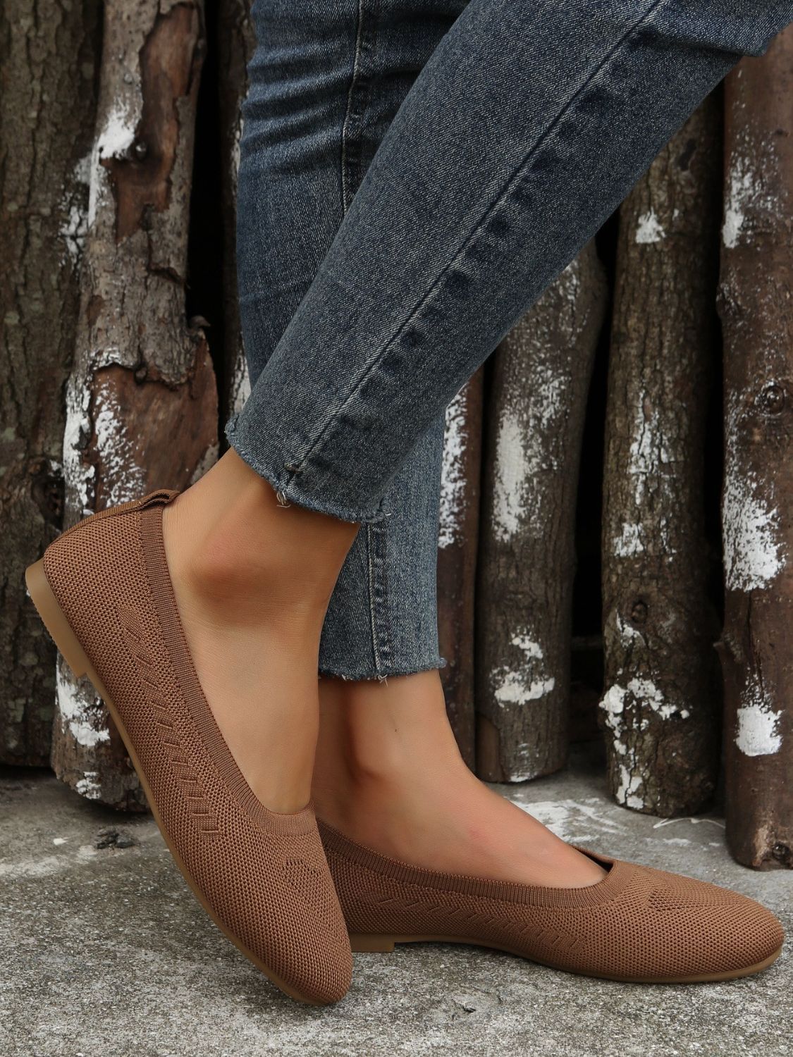 Polyester Flat Slip-Ons - Image 7