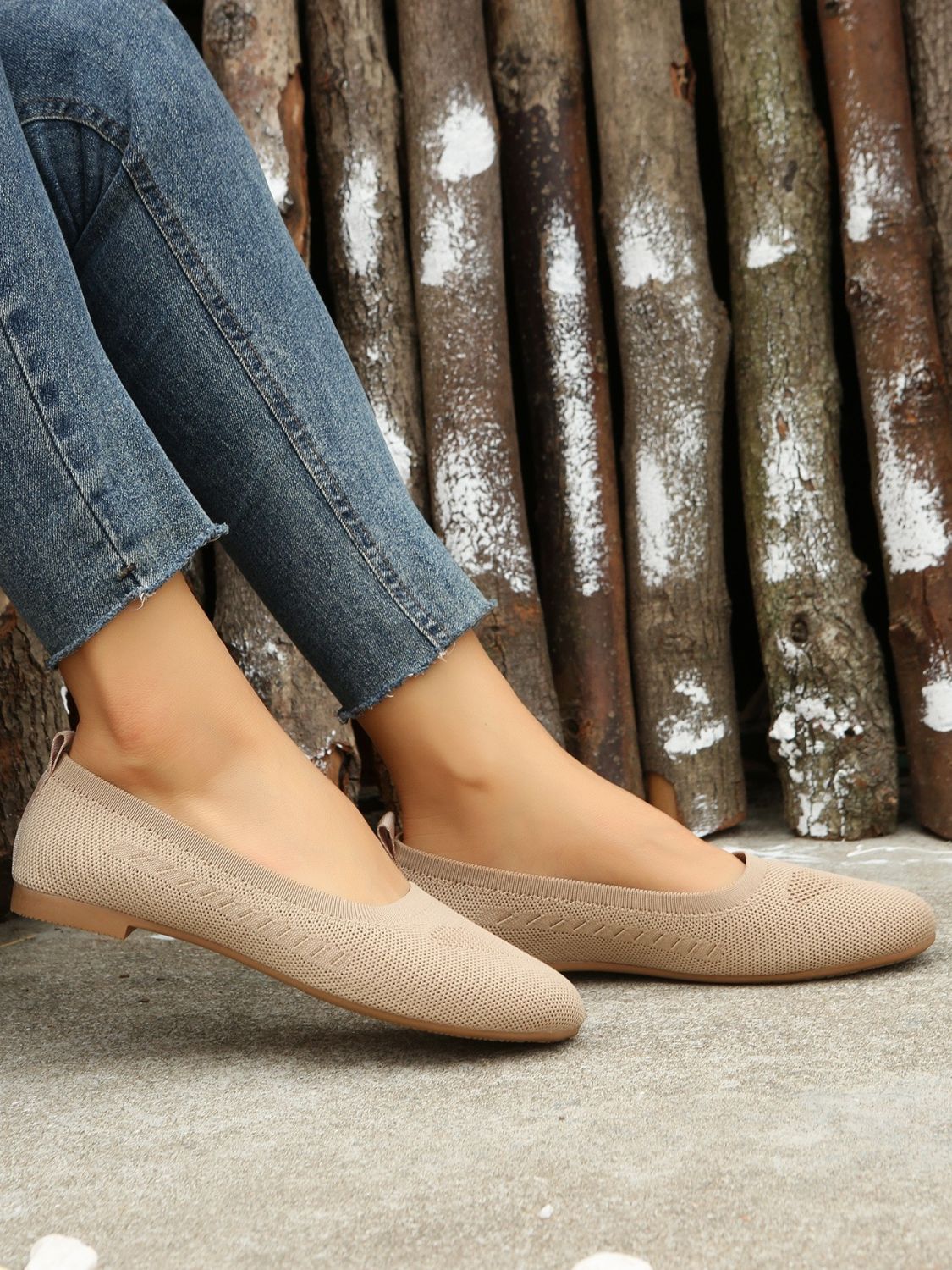 Polyester Flat Slip-Ons - Image 9