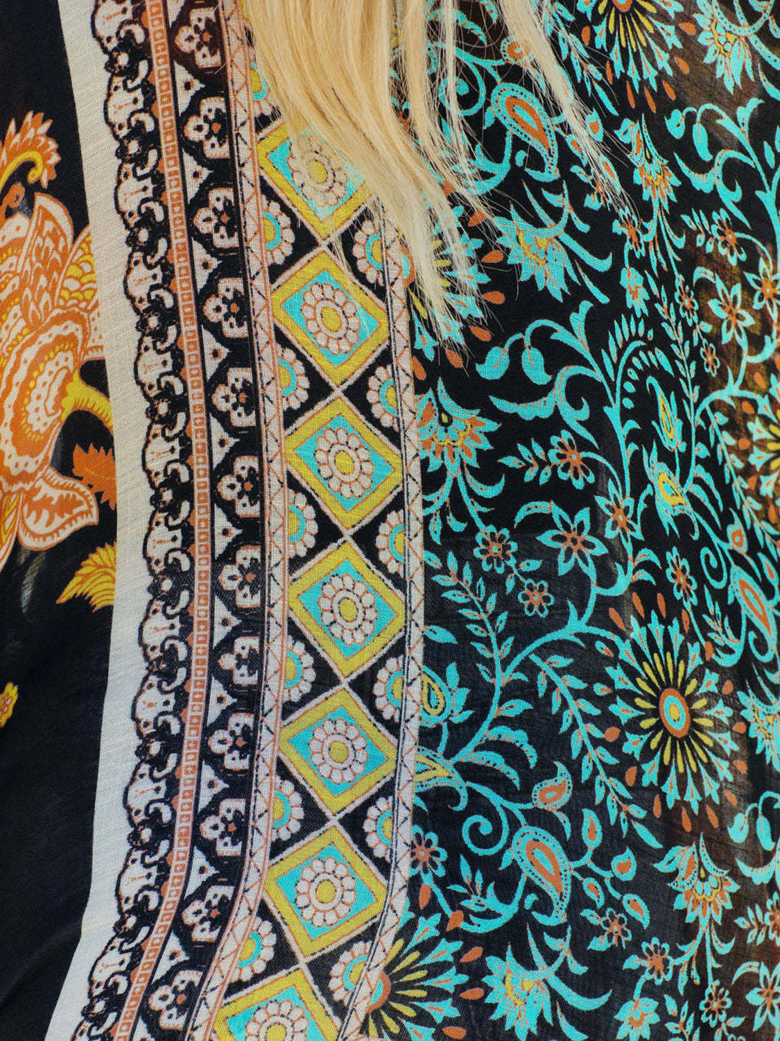 Printed Open Front Cover-Up - Image 6