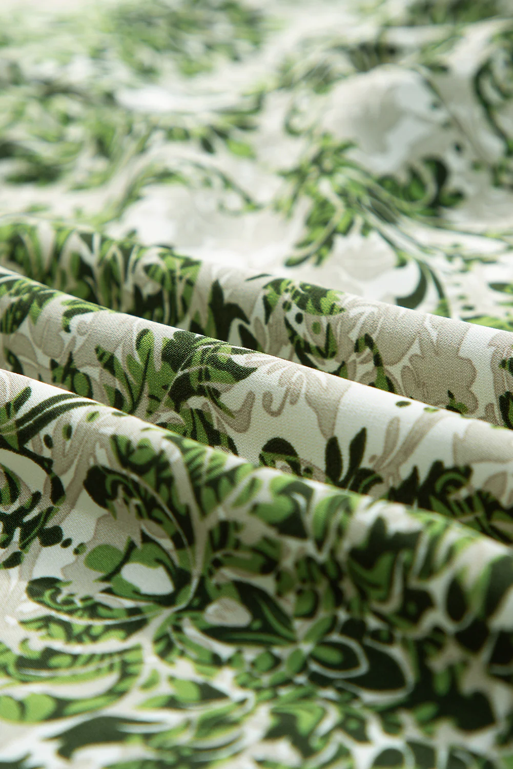 Printed Open Front Top and Shorts Set - Image 6