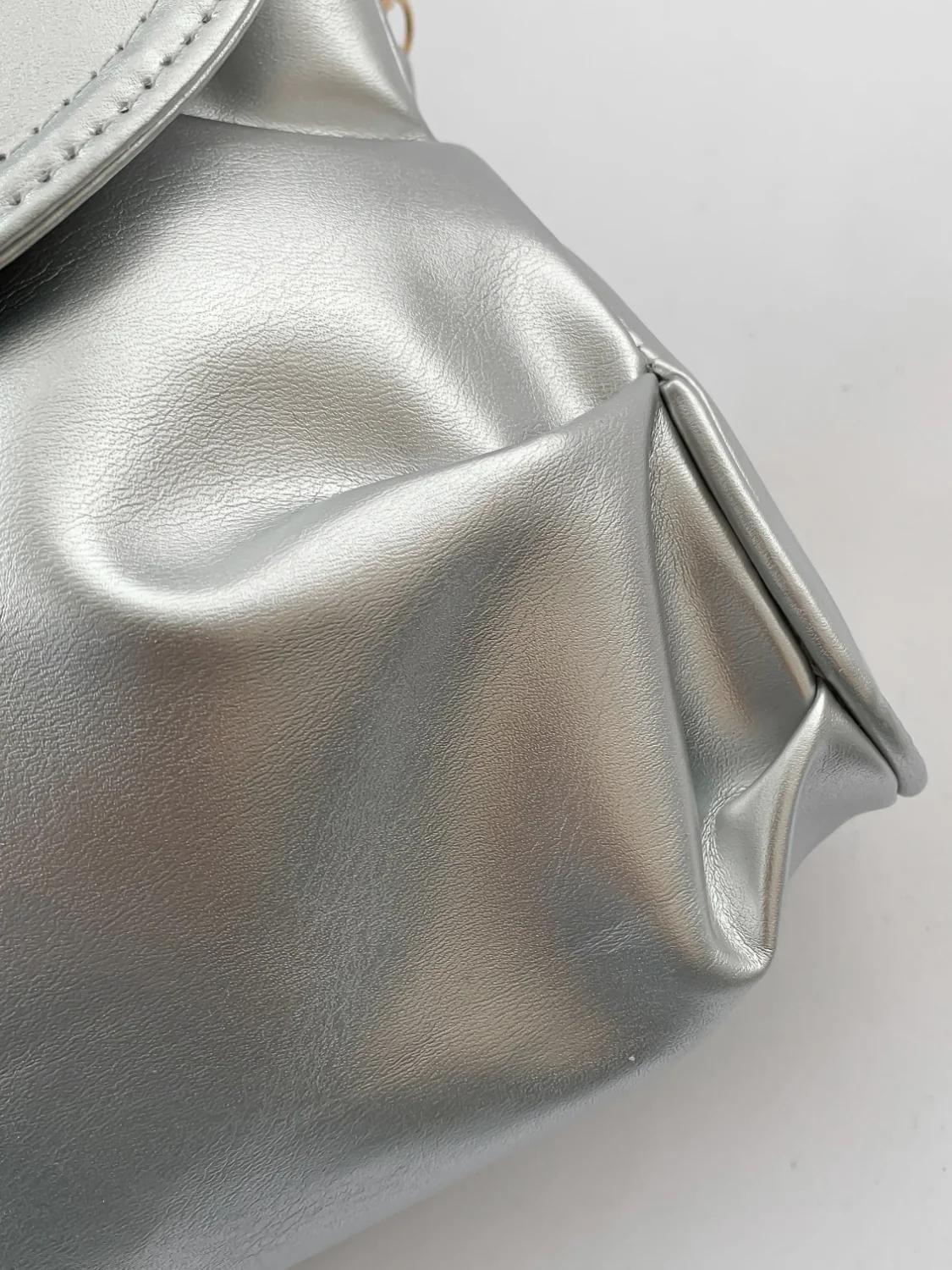 PU Leather Adjustable Strap Crossbody Bag - Image 3