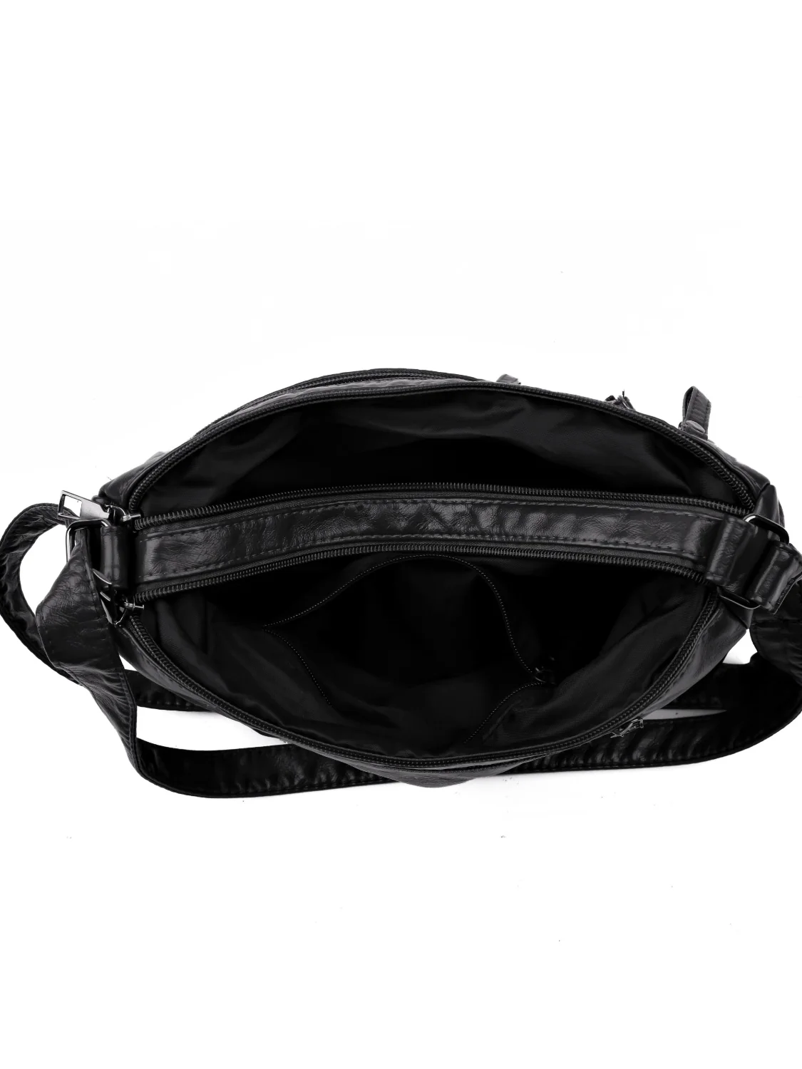 PU Leather Adjustable Strap Shoulder Bag - Image 2