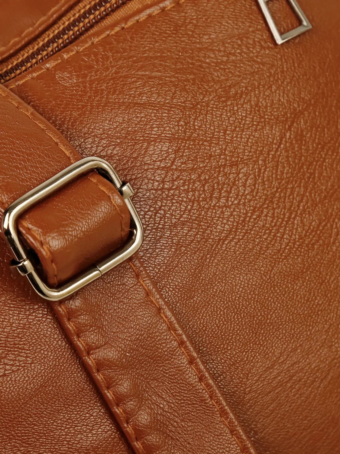 PU Leather Adjustable Strap Shoulder Bag - Image 6