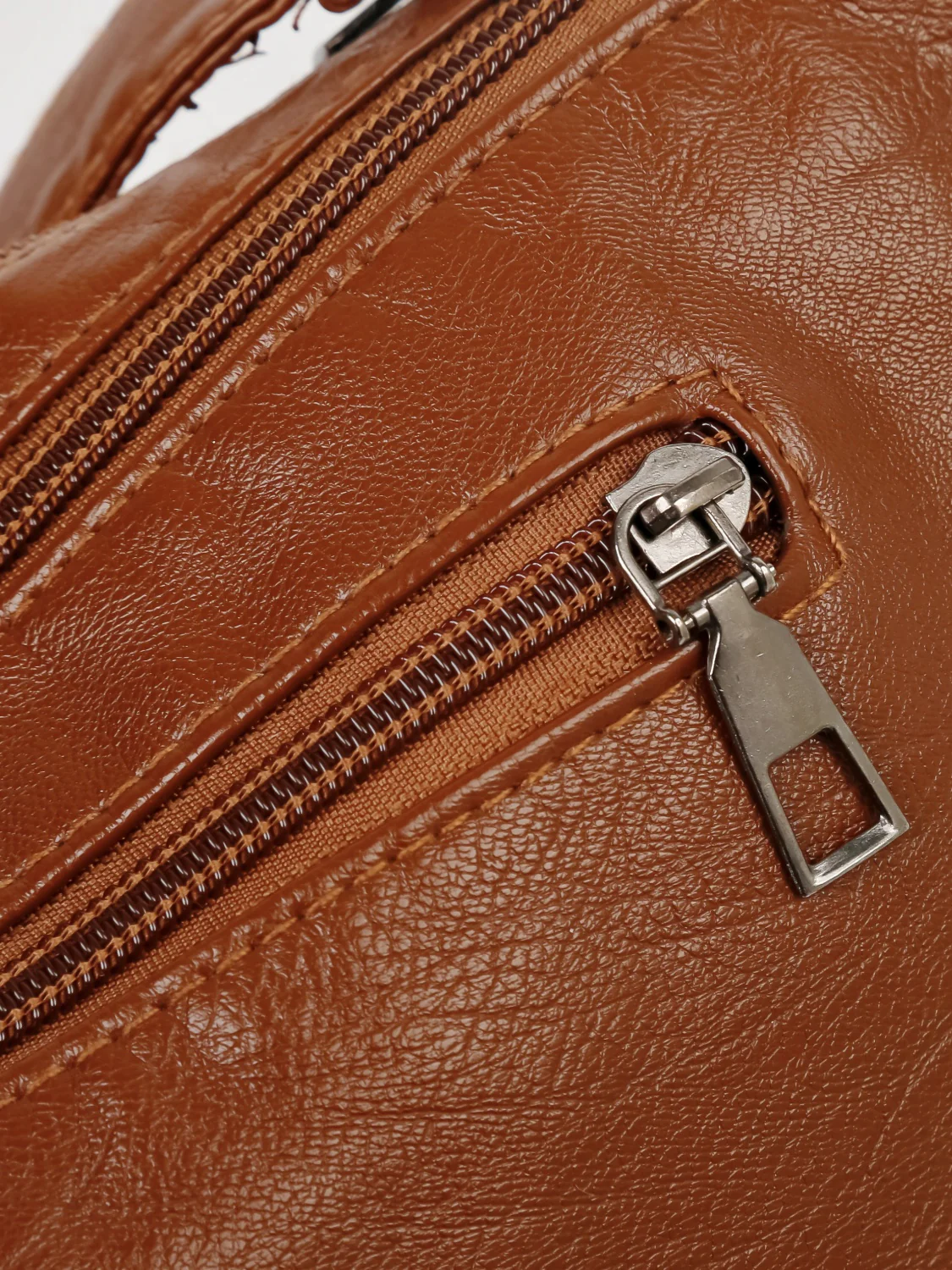 PU Leather Adjustable Strap Shoulder Bag - Image 7