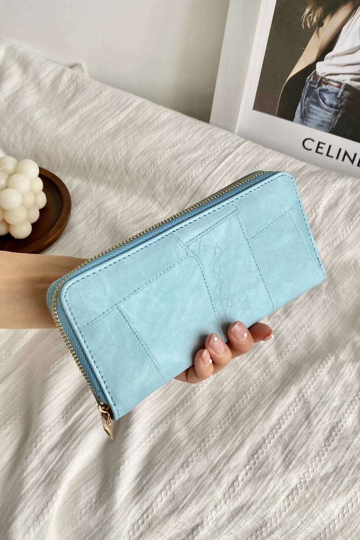 PU Leather Mulit-Interlayer Wallet - Image 17