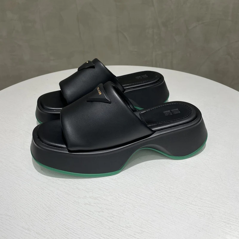 PU Leather Platform Sandals - Image 8