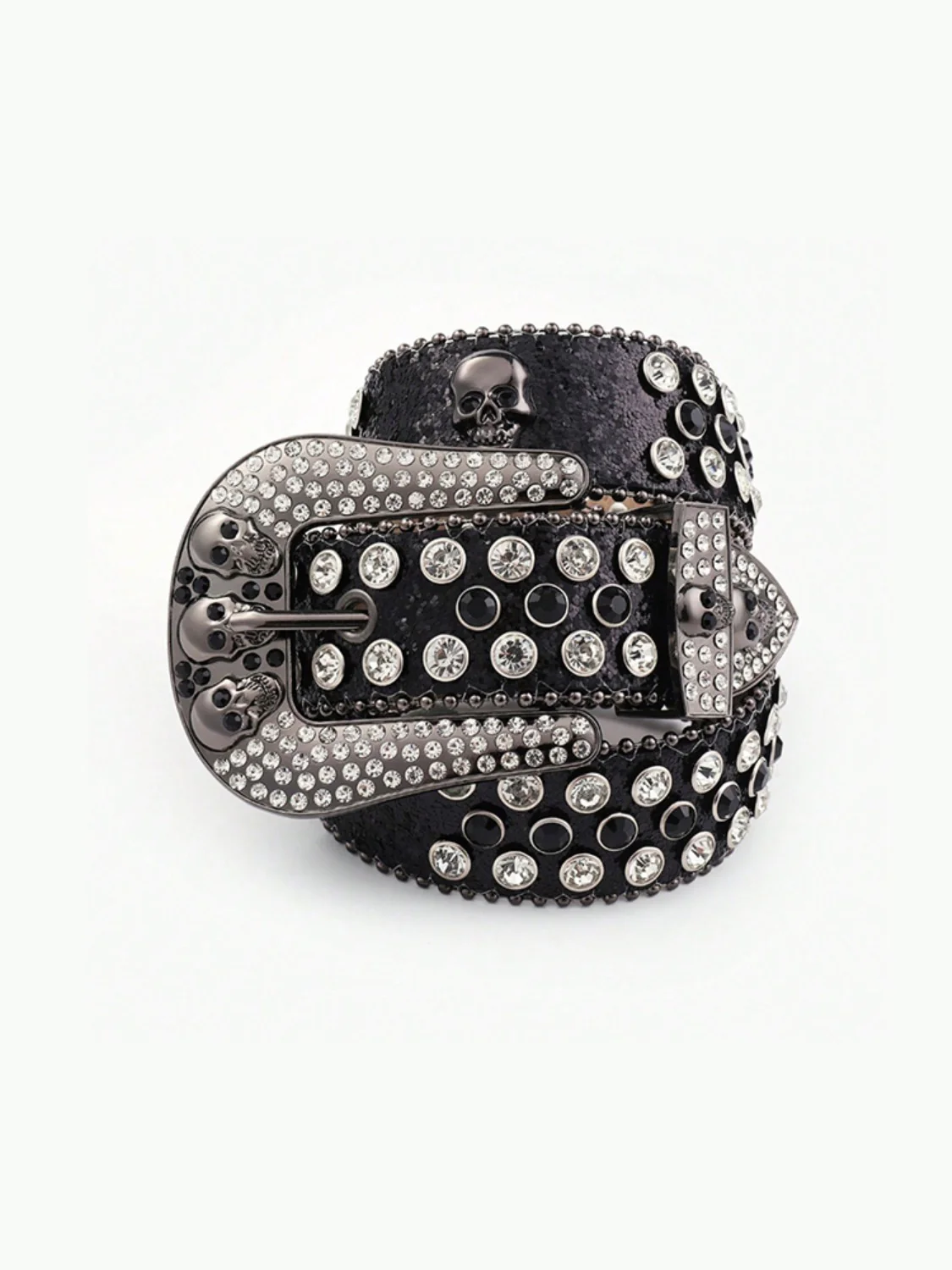 PU Leather Skull Belt - Image 4