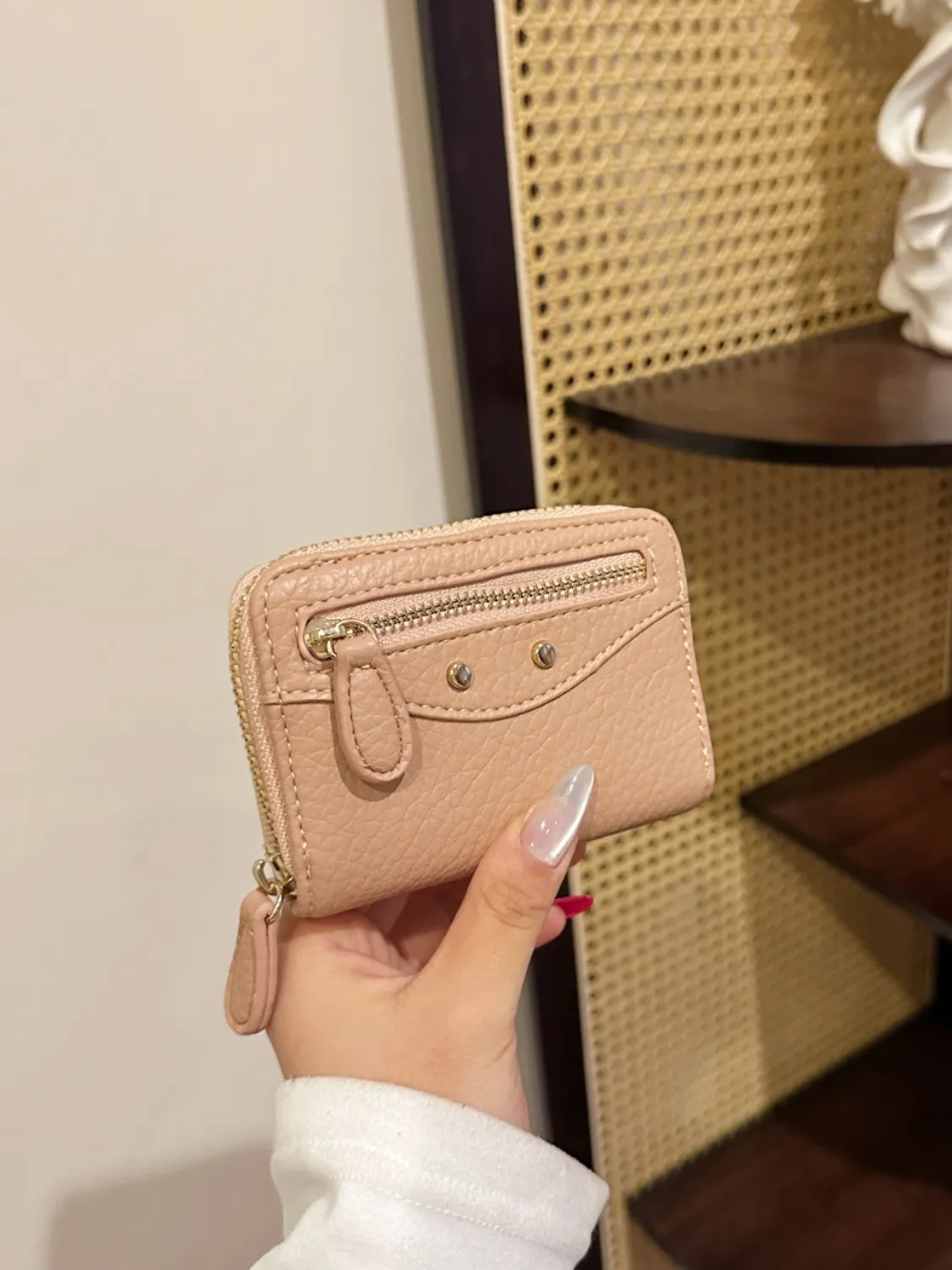 PU Leather Solid Color Card Case - Image 3