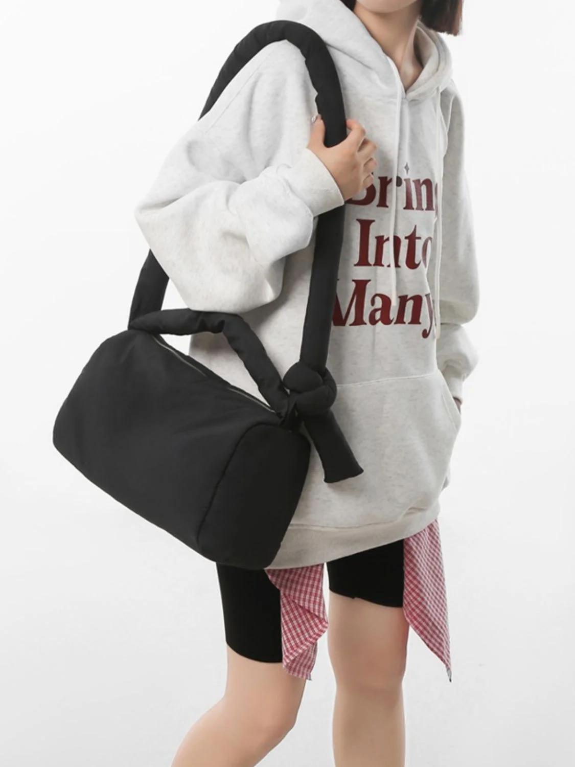 Puffy Nylon Medium Crossbody Bag - Image 13
