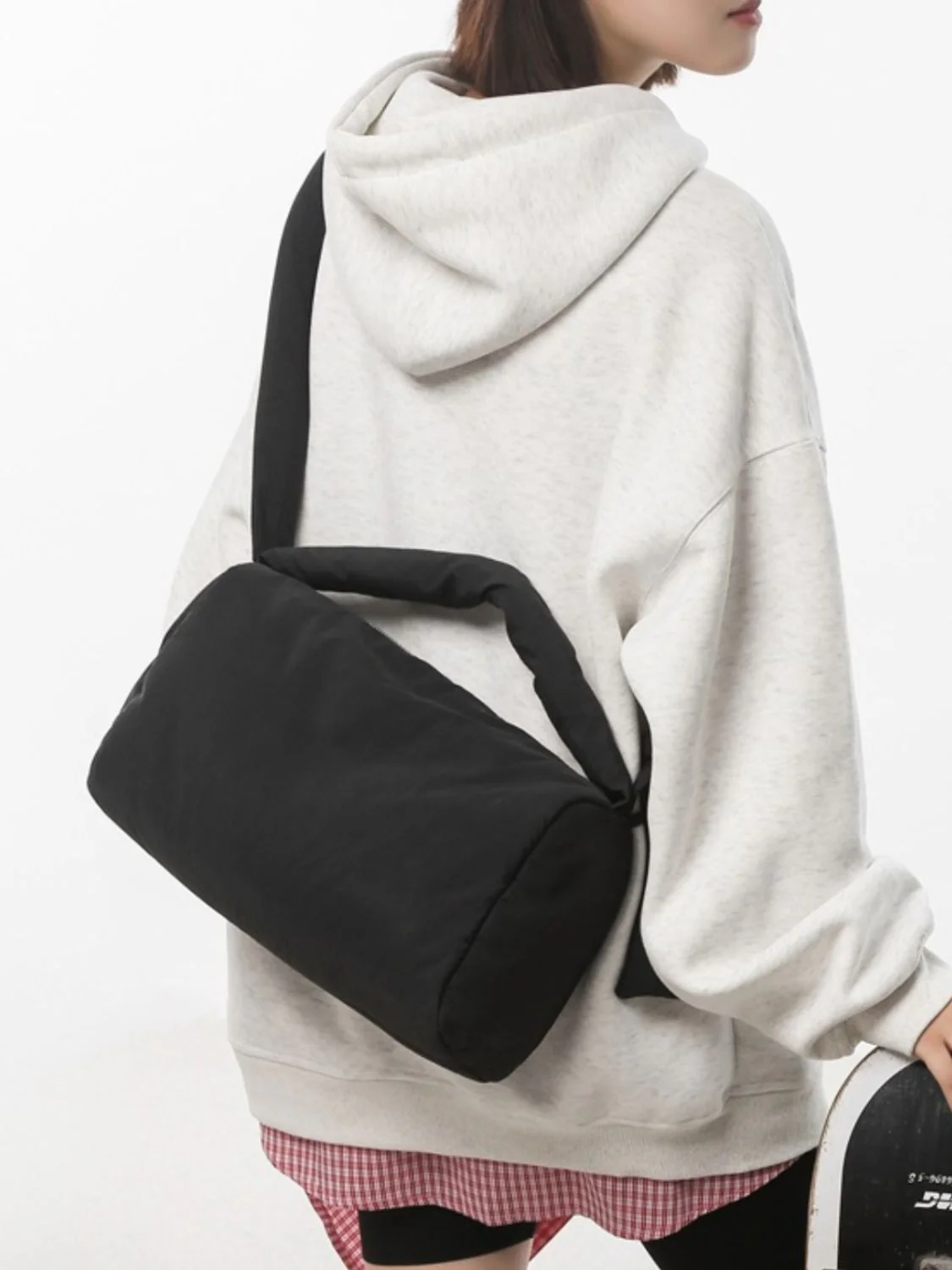 Puffy Nylon Medium Crossbody Bag - Image 14