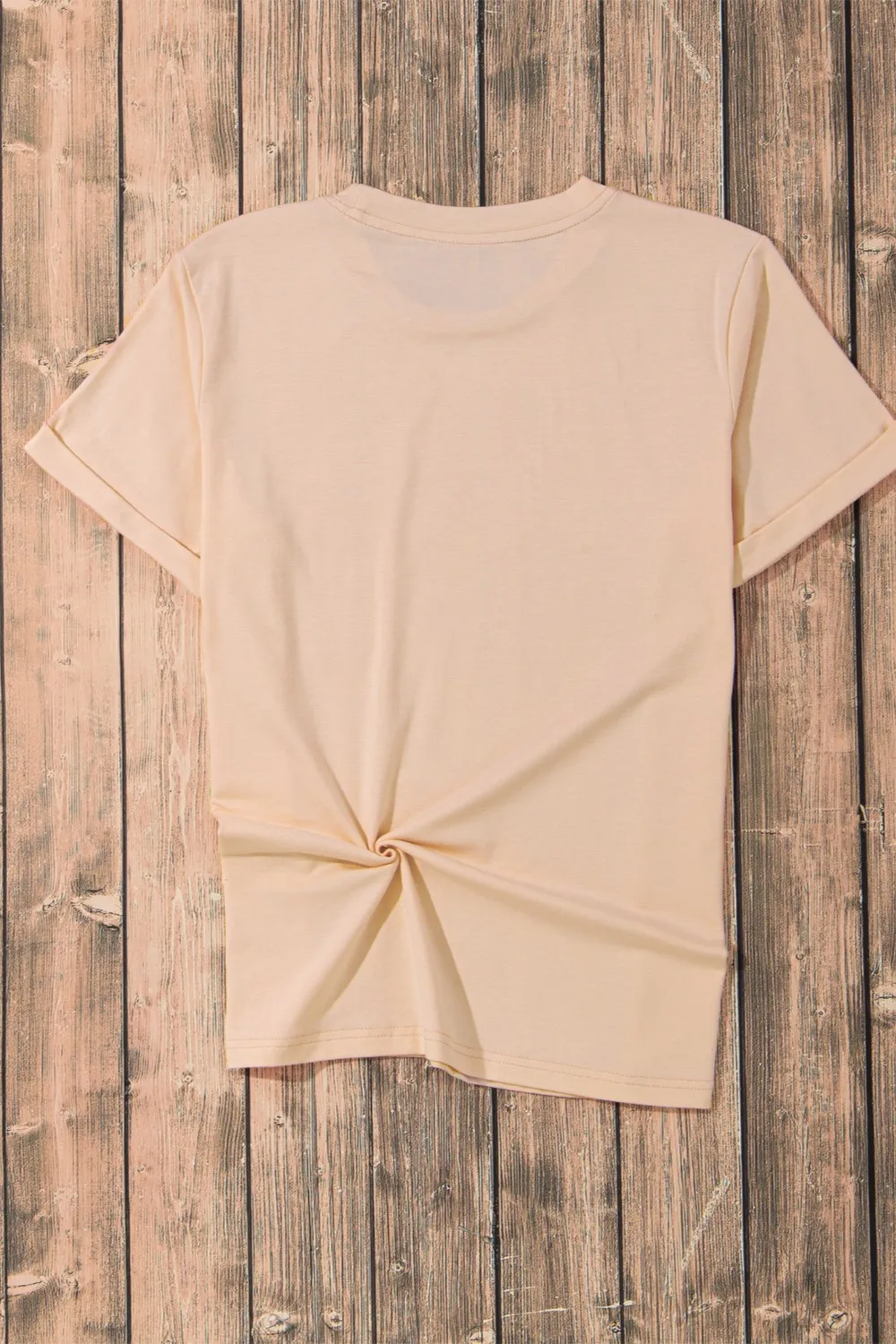 Pumpkin Round Neck Short Sleeve T-Shirt - Image 3