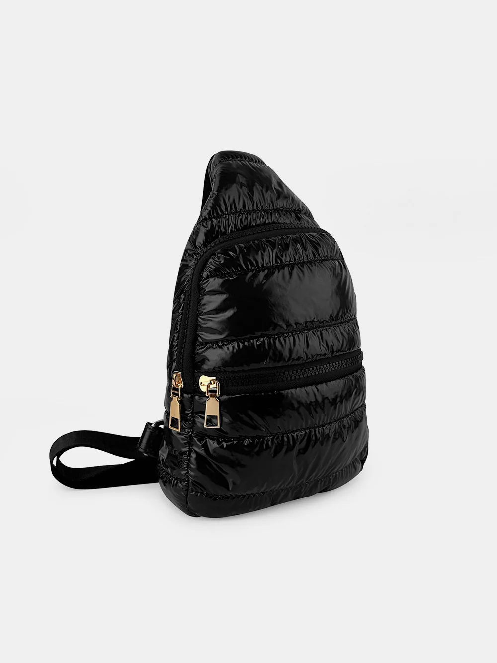 Quilted Adjustable Strap Puffy Sling Bag - Image 15