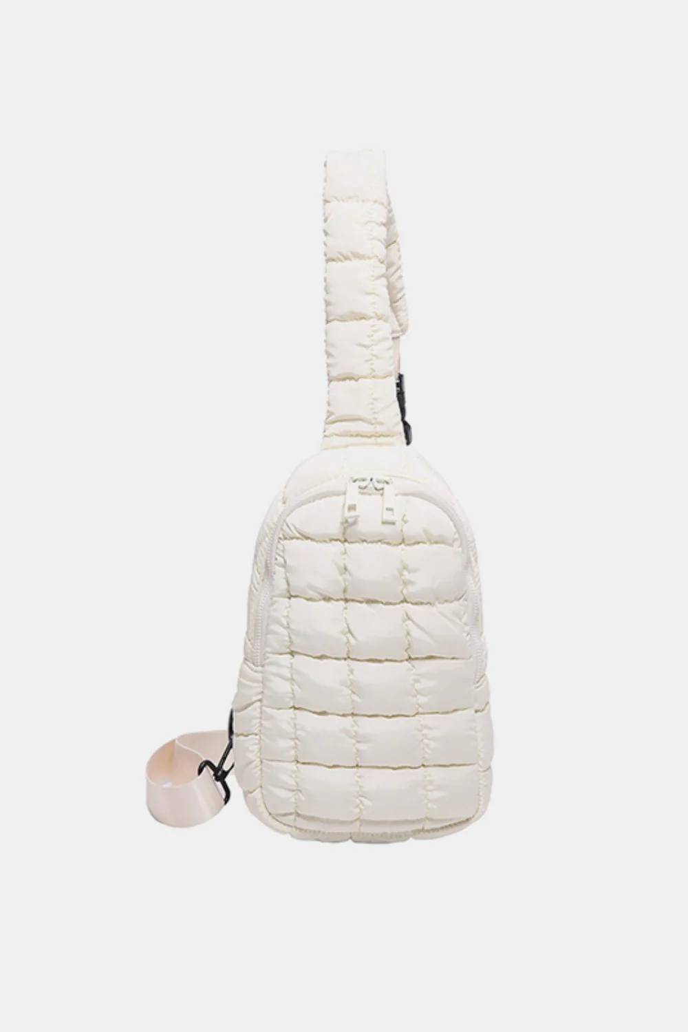 Quilted Nylon Crossbody  Bag - Image 16